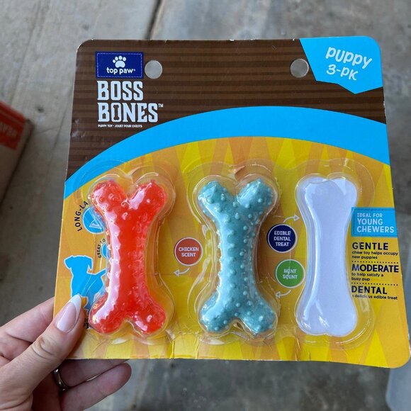 Top paw boss bones dog chew toys - Picture 1 of 2